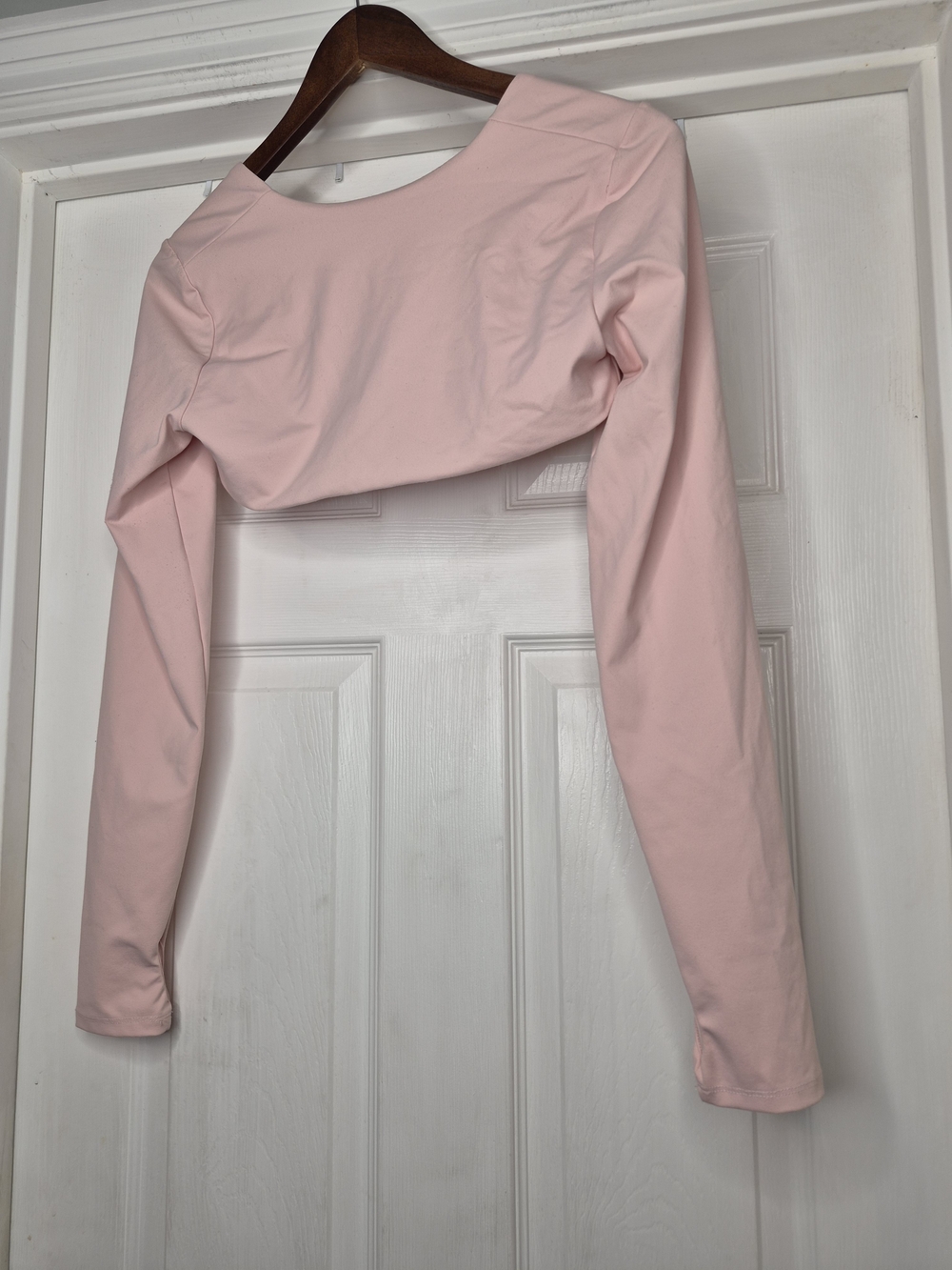 Glassons Pink Long-Sleeve Shrug Top Large - Picture 6 of 7